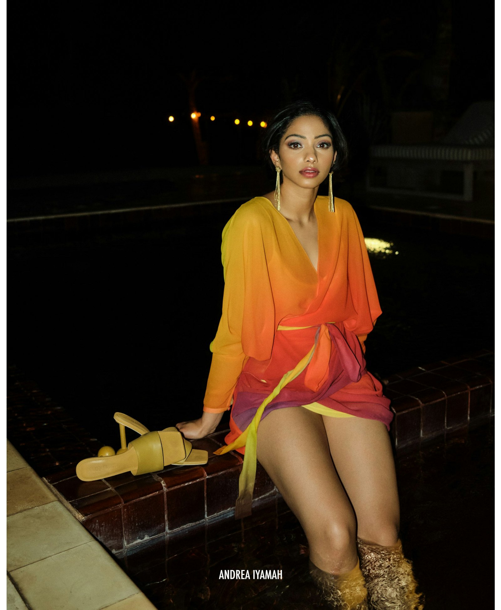 MELI DRESS - ADWA MULTI made by Andrea Iyamah