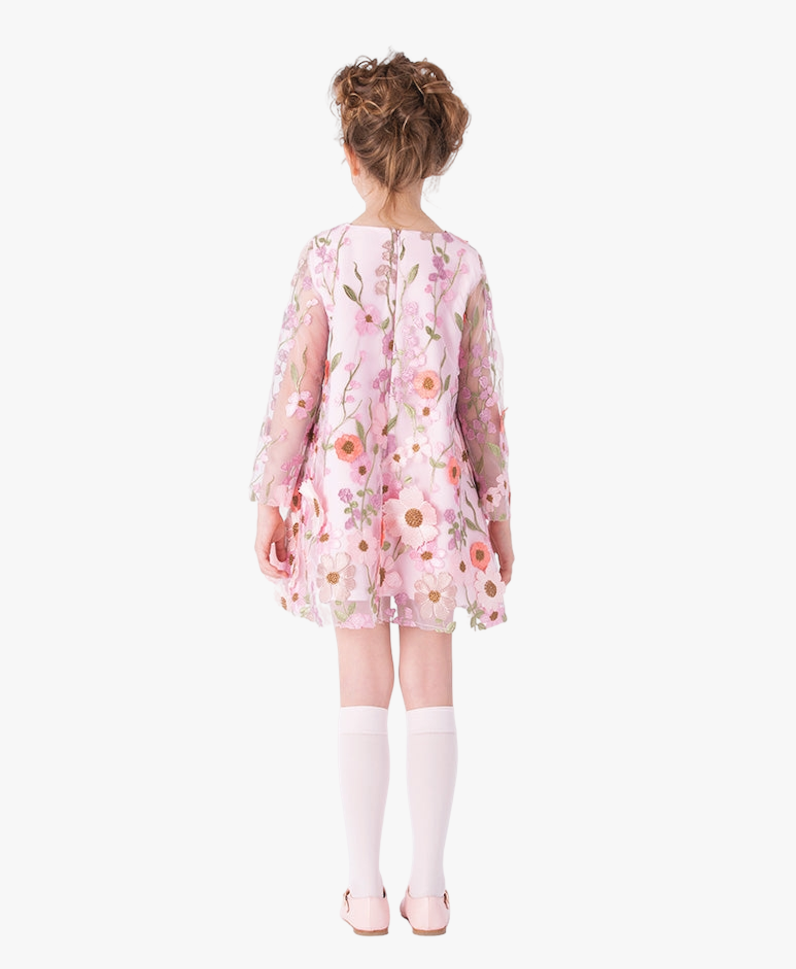 Exquisite Flowers Girls Dress made by Mama Luma